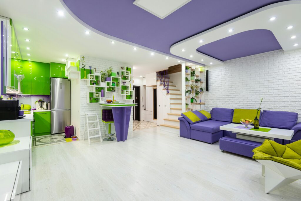 lampa LED do salonu