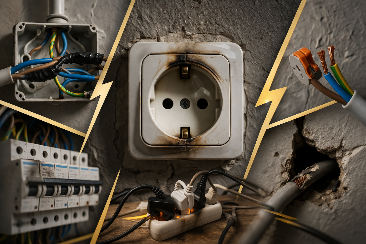Najczęstsze błędy w instalacjach elektrycznych w domu