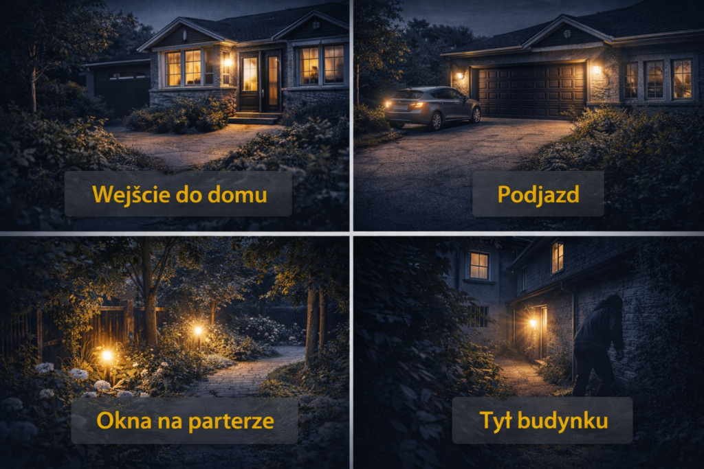 Najważniejsze miejsca do zamontowania elementów zabezpieczeń