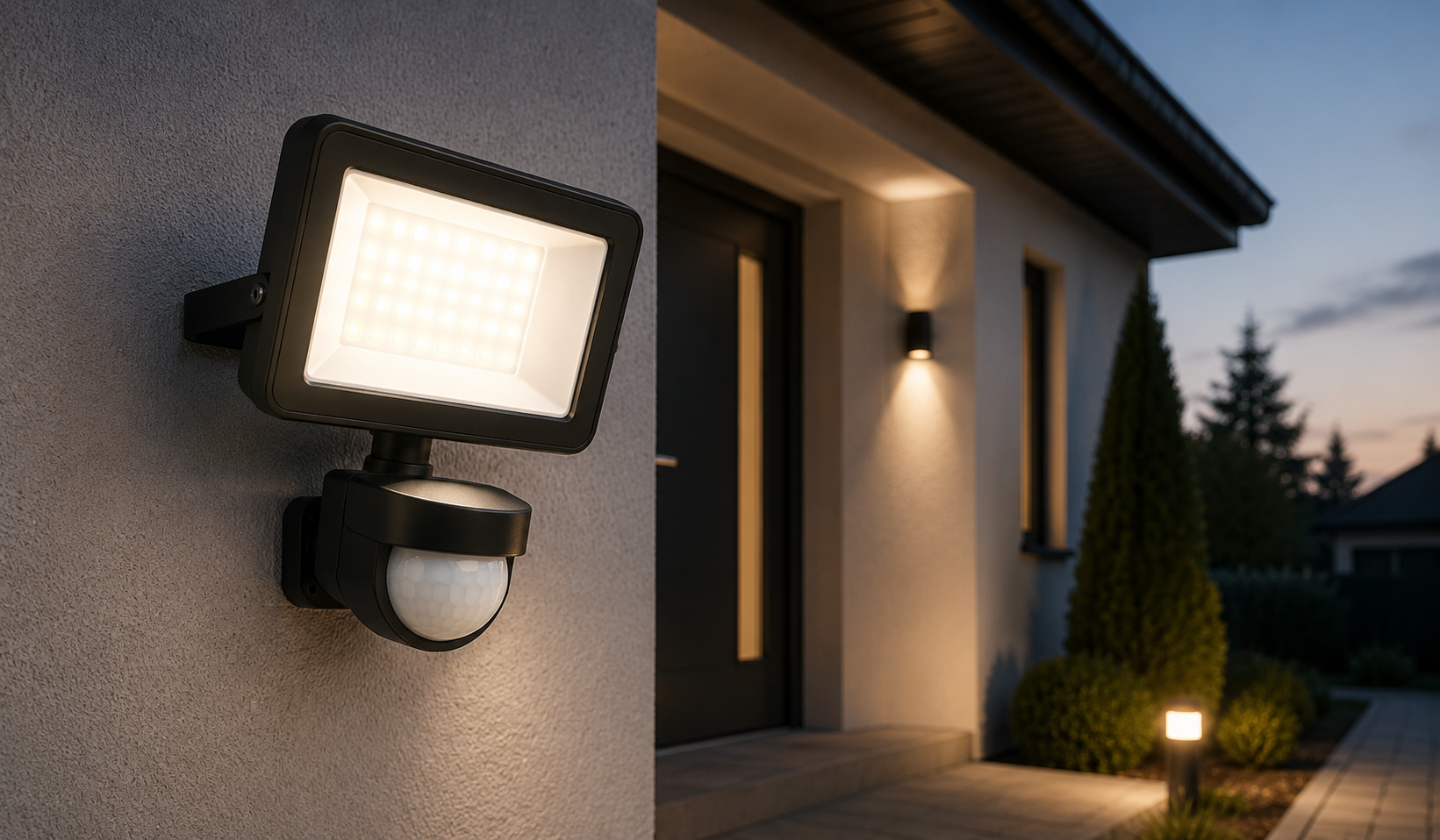 Jak podłączyć czujnik ruchu do lampy LED