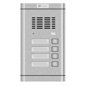 PANEL DOMOFONOWY 4-PRZYCISKOWY GENWAY WL-02NE-4