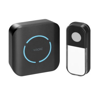 DZWONEK BEZPRZEWODOWY VIRONE FUDU AC DB-10/B 180m