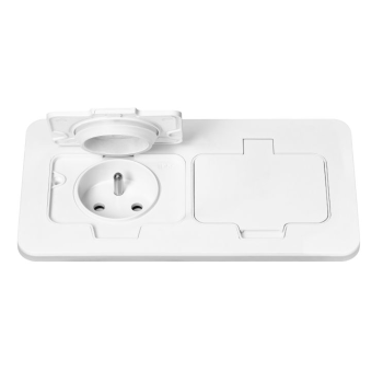 HERMETYCZNE GNIAZDO PODWÓJNE ORNO OR-GM-9047/W 2x2P+Z IP55