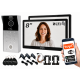 ZESTAW WIDEODOMOFONOWY 5TECH 2x VERUS PLUS(B)/84225 10" FullHD WiFi SZYFRATOR APLIKACJA