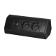 GNIAZDO MEBLOWE PODWÓJNE ORNO OR-GM-9039(GS)/B 2xUSB SCHUKO