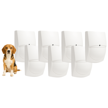 CZUJNIK RUCHU PIR CROW SWAN QUAD 25kg ZESTAW 7 SZT