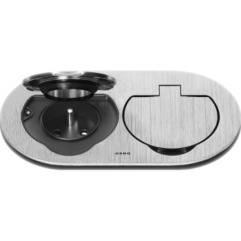 HERMETYCZNE GNIAZDO PODWÓJNE ORNO OR-GM-9046/G IP55