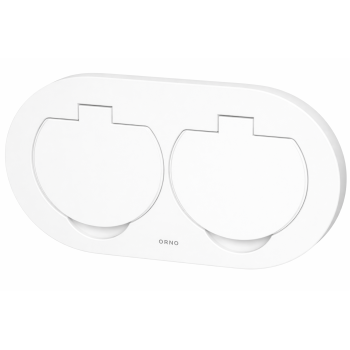 HERMETYCZNE GNIAZDO PODWÓJNE ORNO OR-GM-9046/W 2x2P+Z IP55
