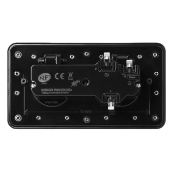 GNIAZDO PODTYNKOWE PODWÓJNE ORNO OR-GM-9047/G 2x 2P+Z IP55 ALUMINIUM