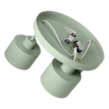 LAMPA WISZĄCA RAMOS 3P ADVITI AD-LD-6258GNE27M 3x E27 max. 60W OLIWKOWA