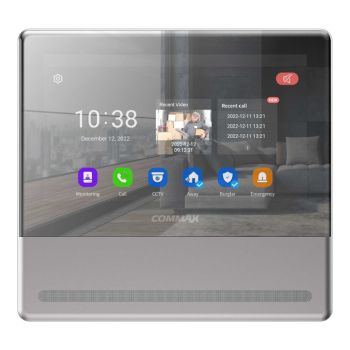 ZESTAW WIDEODOMOFONOWY IP COMMAX CIP-70QPT NEO SILVER SET 1 2Mpx 7