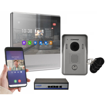 COMMAX CIP-70QPT NEO SILVER SET 2