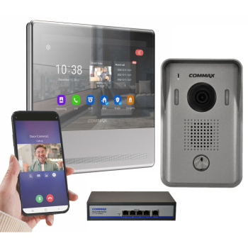 COMMAX CIP-70QPT NEO SILVER SET 1