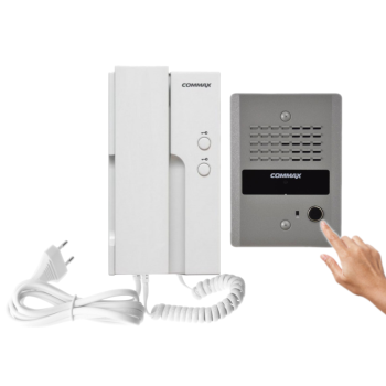ZESTAW DOMOFONOWY COMMAX UNIFON DP-2HPR + STACJA BRAMOWA DR-2GN 230V