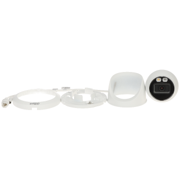 KAMERA KOPUŁKOWA IP 4Mpx DAHUA IPC-HDW2449TM-S-IL-0280B z OBIEKTYWEM STAŁYM 2.8mm, IR + LED i PoE