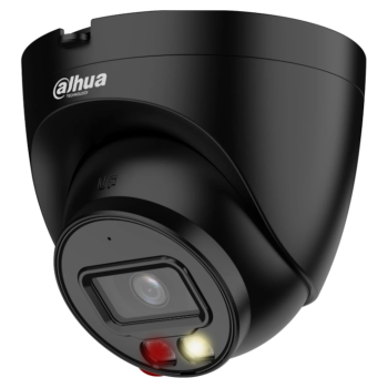 KAMERA KOPUŁKOWA IP 4MPX DAHUA IPC-HDW1439V-A-IL-BLACK z OBIEKTYWEM STAŁYM 2.8mm i PoE