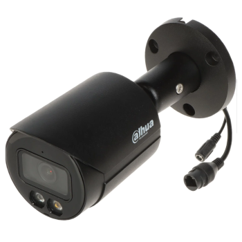 KAMERA TUBOWA IP 2MPX DAHUA IPC-HFW2249S-S-IL-0280B-BLACK z OBIEKTYWEM STAŁYM 2.8mm i PoE