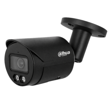 KAMERA TUBOWA IP DAHUA IPC-HFW2449S-S-IL-0280B-BLACK 4Mpx 2.8mm IR30 12VDC PoE