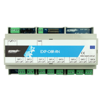 MODUŁ WYJŚĆ, EKSPANDER ROPAM EXP-O8R-RN-D9M