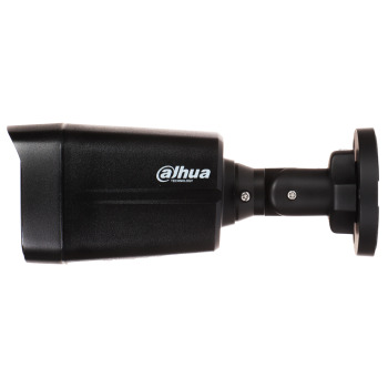 KAMERA TUBOWA IP 4MPX DAHUA IPC-HFW1439TL1-A-IL-BLACK z OBIEKTYWEM STAŁYM 2.8mm i PoE
