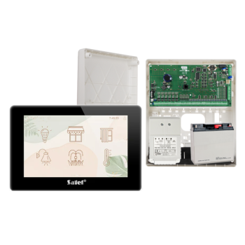 ZESTAW ALARMOWY SATEL INTEGRA 128 + INT-TSH2R-B + OPU-3P + AWT682 + 17Ah