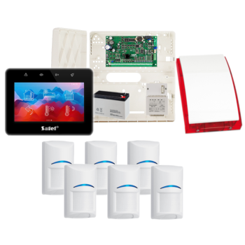 ZESTAW SATEL INTEGRA 32 + INT-TSG2R-B 6x BOSCH SYRENA SP-4001R