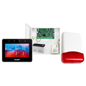 ZESTAW ALARMOWY SATEL INTEGRA 32 + AWO220 + TSG2R-B + TI700