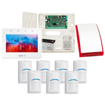 ZESTAW SATEL INTEGRA 32 + INT-TSG2R-W 7x BOSCH SYRENA SP-4001R