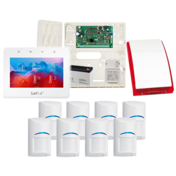 ZESTAW SATEL INTEGRA 32 + INT-TSG2R-W 8x BOSCH SYRENA SP-4001R