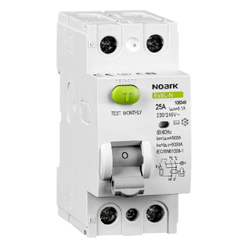 NOARK EX9L-N 2P 25A A 30MA