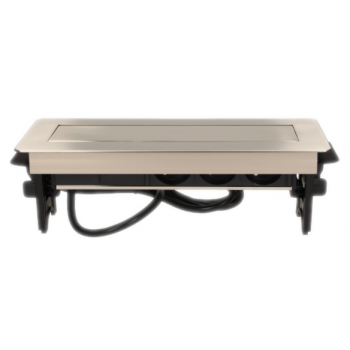 GNIAZDO WPUSZCZANE W BLAT ORNO OR-AE-1364 3x2P+Z +USB