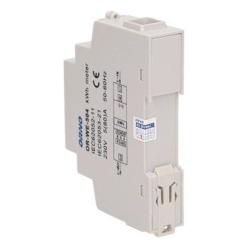 1-FAZOWY WSKAŹNIK ZUŻYCIA ENERGII ELEKTRYCZNEJ ORNO OR-WE-504 80A + PORT RS-485