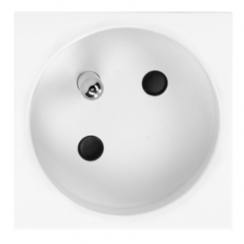 GNIAZDO MODUŁOWE KĄTOWE 45° ORNO NOEN FR OR-GM-9010/W/FR45 230V
