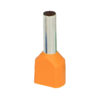 TULEJKA IZOLOWANA PODWÓJNA O PRZEKROJU max. 4mm2 ORNO OR-KK-8101/4/12/B2 25 szt