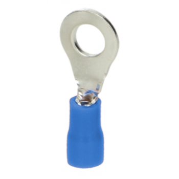 KOŃCÓWKA OCZKOWA IZOLOWANA PRZEKRÓJ max. 2,5mm2 ORNO OR-KK-8102/2,5/4/B1 10 szt