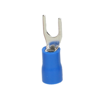 KOŃCÓWKA WIDEŁKOWA IZOLOWANA PRZEKRÓJ max. 2,5mm2 ORNO OR-KK-8104/2,5/4/B1 10 szt