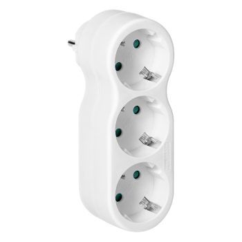 ROZGAŁĘŹNIK 3x2P+Z ORNO OR-AE-13252(GS) 16A SCHUKO
