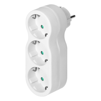 ROZGAŁĘŹNIK 3x2P+Z ORNO OR-AE-13252(GS) 16A SCHUKO