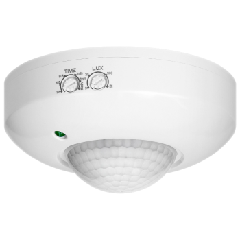 CZUJNIK RUCHU PIR Orno OR-CR-299/W BIAŁY 360° 1200W IP20