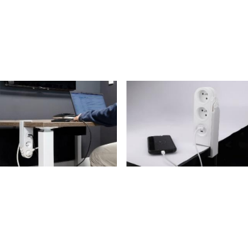 PRZEDŁUŻACZ BIURKOWY ORNO OR-AE-13245/W/1,4M 2 GNIAZDA 1,4m USB