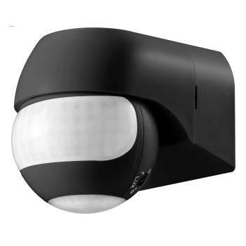 CZUJNIK RUCHU MINI ORNO OR-CR-286/B CZARNY 180° 800W IP44