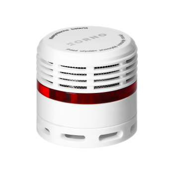 BEZPRZEWODOWY MINI CZUJNIK DYMU ORNO OR-DC-637 WBUDOWANA BATERIA