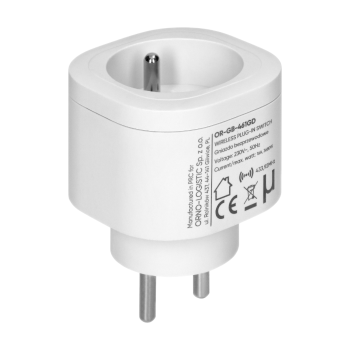 ZESTAW 3 MINI GNIAZD BEZPRZEWODOWYCH STEROWANYCH PILOTEM ORNO OR-GB-463