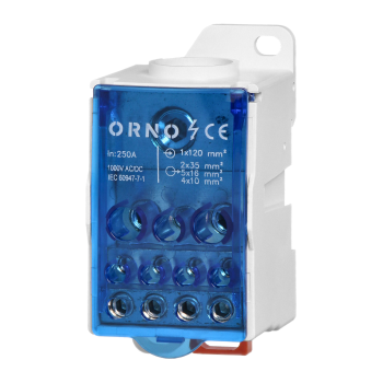 BLOK ROZDZIELCZY ORNO OR-LZ-8207/250 250A