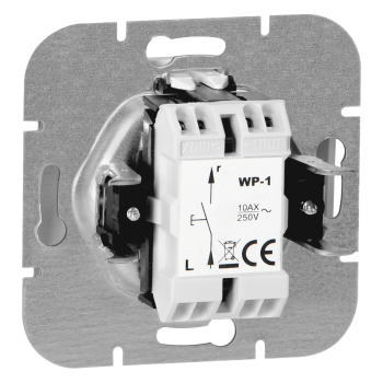 ŁĄCZNIK JEDNOBIEGUNOWY PODTYNKOWY ONYX ORNO OR-OE-7500/W 10A IP20 10szt