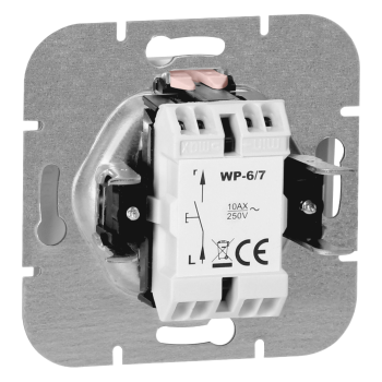 PRZYCISK DZWONKOWY PODTYNKOWY ONYX ORNO OR-OE-7504/W 10A IP20