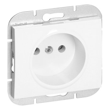 GNIAZDO POJEDYNCZE PODTYNKOWE ONYX ORNO OR-OE-7505/2P/W 2P IP20 10szt