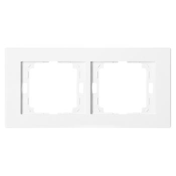 RAMKA PODWÓJNA ONYX ORNO OR-OE-7520/2/W IP20 10szt