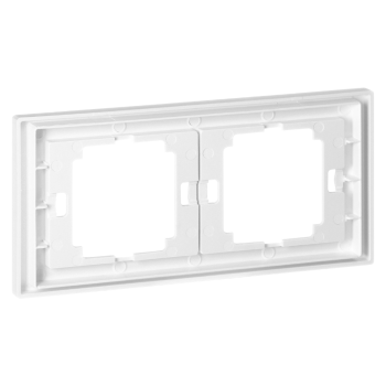 RAMKA PODWÓJNA ONYX ORNO OR-OE-7520/2/W IP20 10szt