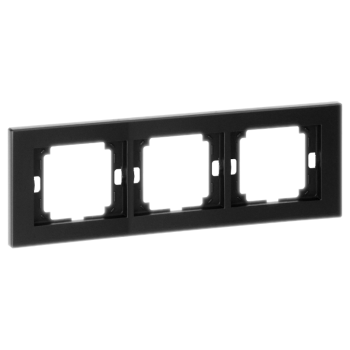 RAMKA POTRÓJNA ONYX ORNO OR-OE-7520/3/B IP20 10szt